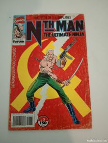Comics: NTH MAN, THE ULTIMATE NINJA N.º 3 (DE 16). ¡VENGANZA! GRAPA. FORUM. MARVEL. 1991.